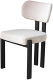 Lizzely Garden & Living Eetkamerstoel Naomi - Set van 4 - Beige/Zwart