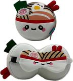puckator Relaxeazzz Foodiemals Nori de Ramen-kom Reiskussen & Slaapmasker