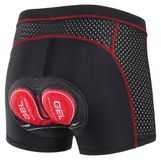 Merkloos Fietsbroek heren - Met zeem - 4D gewatteerd - Mountainbike