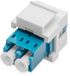 Digitus DN-96007-1-K, LC/LC, Blauw, Multimode, Kunststof, OS2, 22 mm