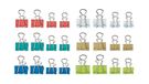 MAUL 2157698 paperclip Staal Meerkleurig