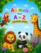Animals from A-Z Coloring Book