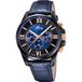 Lotus Herenhorloge 18881/2 Analoog Leer Blauw