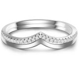 Glanzstücke München Dames Ring Zilver Zirkonia Briljant 19.00 mm / maat 60