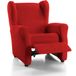 Martina Home Emilia hoes voor relaxfauteuil, polyester katoen, rood