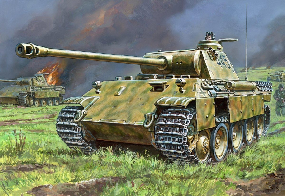 Zvezda - Pz.kpfw.v Panther Ausf.a (Zve6196)