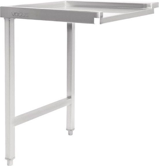 Vogue Doorvoertafel Links 60cm Zwart - GJ533