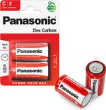 Panasonic R14 C Batterij - Zinkkoolstof - 2-pack - 1,5V