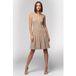 Karl Lagerfeld Robe d'un jour en coton Beige Nomade Taille : 38