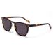 Looplabb zonnebril met tortoise print The George Sun bruin