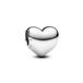 PANDORA Moments Be Love sterling zilveren graveerbaar hartbedel, compatibele momentenarmbanden, 793439C00