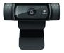 Logitech HD Pro C920 Webcam - Full HD 1080p, 3MP, USB 2.0 - Noir