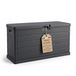 Thats Shopping GmbH BigDean Kissenbox 210 litres, extra étroite, idéale pour les petits balcons