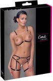 Cottelli ORION Versand GmbH & Co. KG Elegante Open Rio Body Harnas met Mooie Schakelketting Zwart