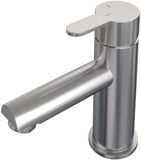 Brauer Brushed Edition Lage Opbouw Wastafelmengkraan Model D RVS Geborsteld PVD