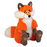 Wild Republic Snuggleluvs Rode vos Pluche dier met gewicht, 38 cm