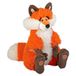 Wild Republic Snuggleluvs Rode vos Pluche dier met gewicht, 38 cm