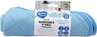 Duvoplus Dierentoilet Eco - Wasbare P-pad XL - Waterdicht - 67x50cm Blauw