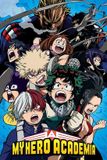 Merkloos My Hero Academia Poster, Meerkleurig, 61 x 91,5 cm