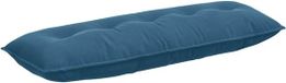 vidaXL Rugkussen Blauw 140 x 50 cm Corduroy Stof