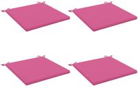 vidaXL - Zitkussens - SOEST - 4 stuks - 100% Polyester - Roze