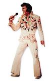 Mid South Products Elvis Wandklok Swinging Legs Wit Jumpsuit