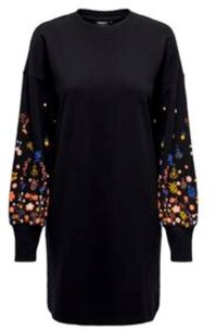 Only ONLBROOKE Sweatjurk - Maat XS - Zwart