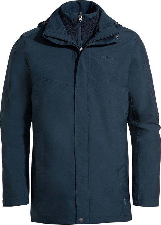 Vaude Idris 3in1 Parka III Heren - Dark-Sea - Maat M - Winterjas 2023