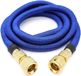 Non-branded Premium Garden hose - Flexible, Textile, 7.5m, Kink-resistant, Automatic rewind
