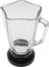 BOSCH Blenderbeker 11009242 Noir/Transparent Verre/Plastique 1.5L Lavable au lave-vaisselle