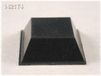 Hammond Electronics 1421T4 Apparaatvoet Zelfklevend, Rond Zwart