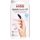 KISS Quick Soak-Off Remover Caps (20 Pcs)