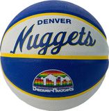 Wilson Team Retro Denver Nuggets Mini Ball WTB3200XBDEN, Unisex, Blauw, Maat 3