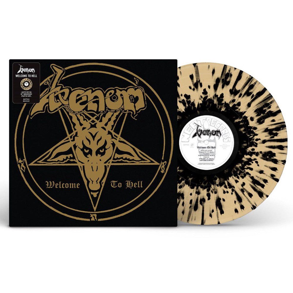 SANCTUARY Venom - Welcome To Hell (Splattered Vinyl)