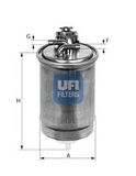Ufi Filters 24.426.00 Diesel Filter
