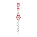 4KidsOnly Disney Horloge Mickey Mouse Junior 25 Cm Rubber Wit/rood