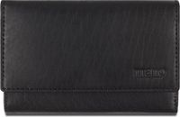 mano Leren Portemonnee Don Simon Ladies Zip Wallet Black Zwart