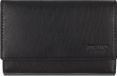mano Leren Portemonnee Don Simon Ladies Zip Wallet Black Zwart