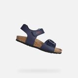 Geox Ghita Jongens Sandalen - Marineblauw/Rood - Maat 32
