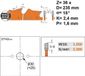 CMT Schulp- en afkortzaag - Zaagblad - 1 stuk(s)