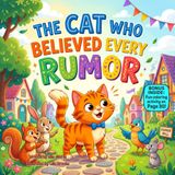 The Cat Who Believed Every Rumor: A Funny Rhyming Picture Book About Critical Thinking, Rumors, and Making Smart Choices