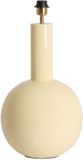 Light & Living Lampe de table Benao - Crème brillant - Ø31x53cm