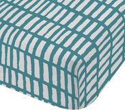 Ibenzoa® Luxueus Geometrisch Ontwerp Blauwgroen Laken en Kussenslopen Set voor Comfortabel Slapen