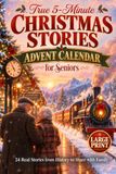 True 5-Minute Christmas Stories Advent Calendar for Seniors