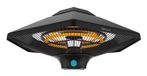 Cecotec ReadyWarm 2000 Power Ceiling Buiten Zwart 2000 W Halogeen-elektrisch verwarmingstoestel
