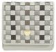 DuDu Elegante Portefeuille femme en gris avec fermeture éclair, compartiment à monnaie et nombreux compartiments pour cartes