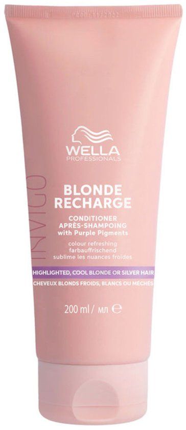 Wella Invigo Blonde Recharge Conditioner - Blond Haar 200 ml