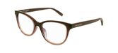 Saint Laurent SL 504 Lunettes de Vue Femme Marron Oeil de Chat 53mm