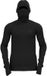 ODLO Active Warm Eco Haut à manches longues avec masque facial Homme, black