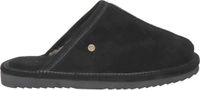 Warmbat Barron Suede Heren Pantoffels - Black - Maat 43